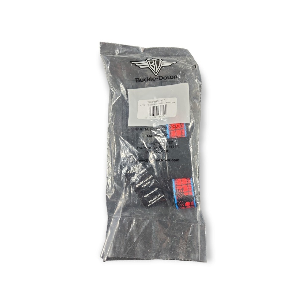 Buckle-Down Unisex‎ Web Spider-man 1.0 Wide Fits Up To Kids Pants 20